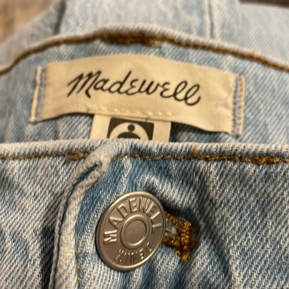 NWT | Madewell The Perfect Vintage Straight Distressed Denim Westanna Wash Sz 29 - Picture 5 of 8